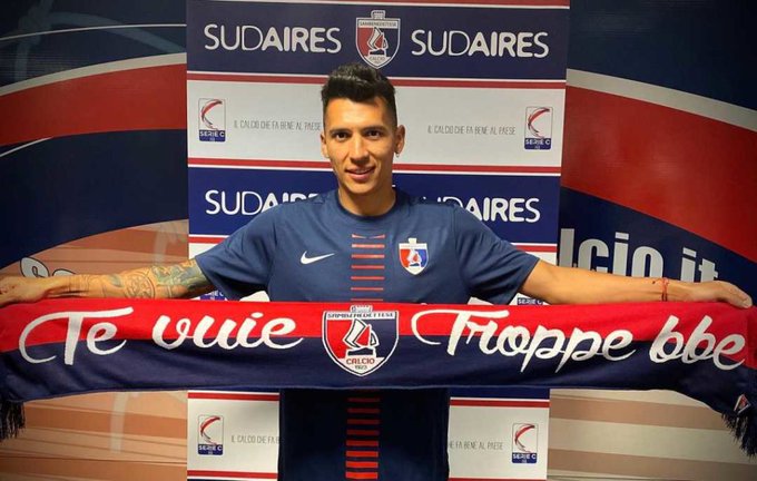 Sambenedettese, l’ex Inter Ruben Botta torna al gol nella squadra dell’ex Milan Maxi Lopez